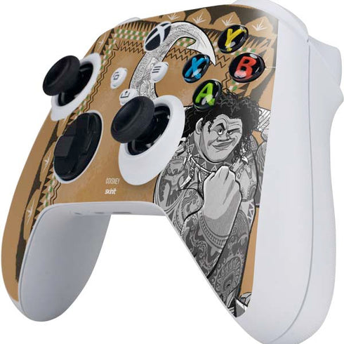 Disney Moana Maui Portrait Xbox Series S Controller Skin