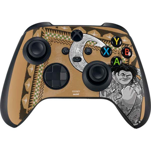 Disney Moana Maui Portrait Xbox Series X Controller Skin