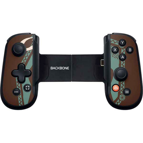 Disney Moana Maui Ready To Fight Backbone One for iPhone Game Controller Skin