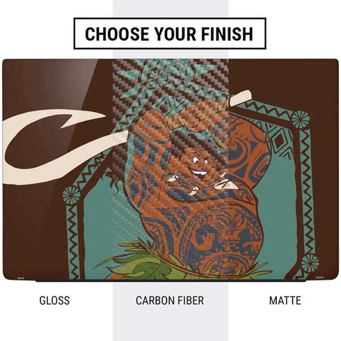 Disney Moana Maui Ready To Fight Dell Vostro Skin