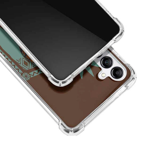 Disney Moana Maui Ready To Fight Galaxy A14 5G Clear Case