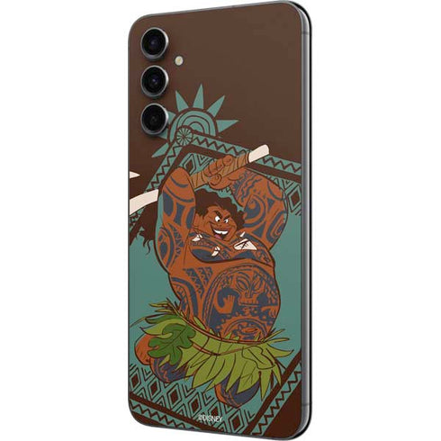 Disney Moana Maui Ready To Fight Galaxy A14 5G Skin
