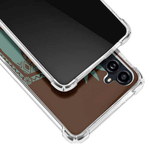 Disney Moana Maui Ready To Fight Galaxy A54 5G Clear Case