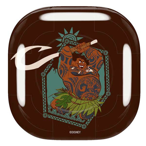 Disney Moana Maui Ready To Fight Galaxy Buds Pro Skin