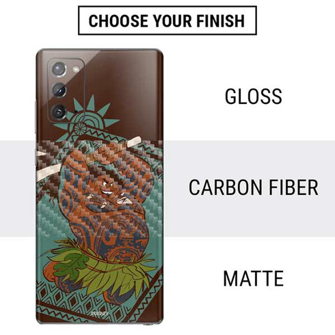 Disney Moana Maui Ready To Fight Galaxy Note20 5G Skin