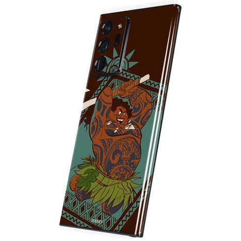 Disney Moana Maui Ready To Fight Galaxy Note20 Ultra 5G Skin