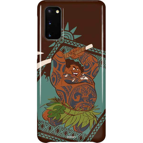 Disney Moana Maui Ready To Fight Galaxy S20 Lite Case