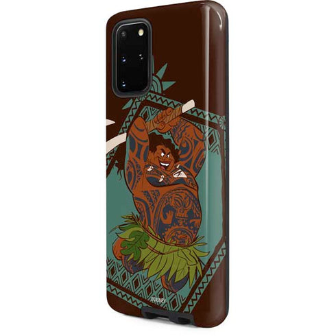 Disney Moana Maui Ready To Fight Galaxy S20 Plus Pro Case