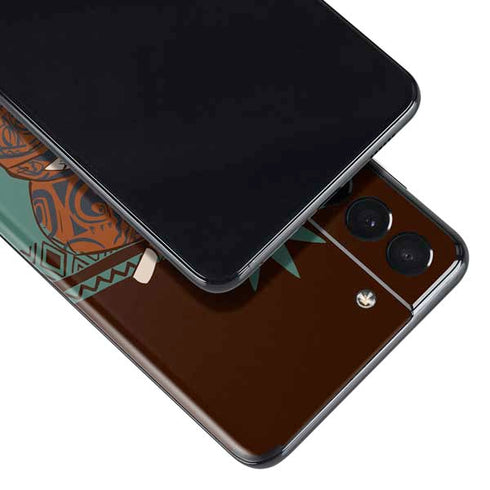 Disney Moana Maui Ready To Fight Galaxy S21 5G Skin