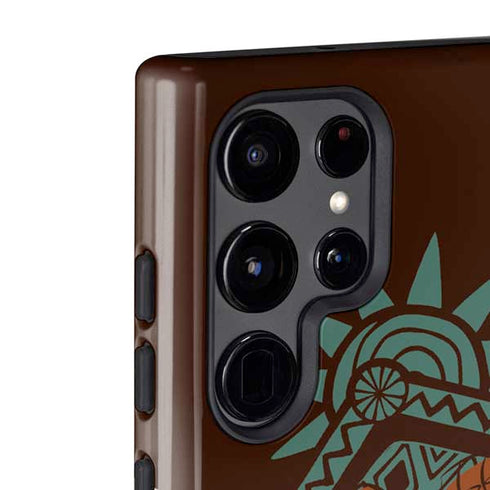 Disney Moana Maui Ready To Fight Galaxy S22 Ultra Pro Case