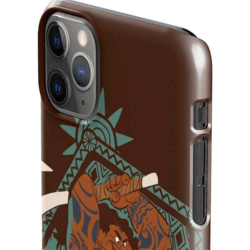 Disney Moana Maui Ready To Fight iPhone 11 Pro Max Lite Case