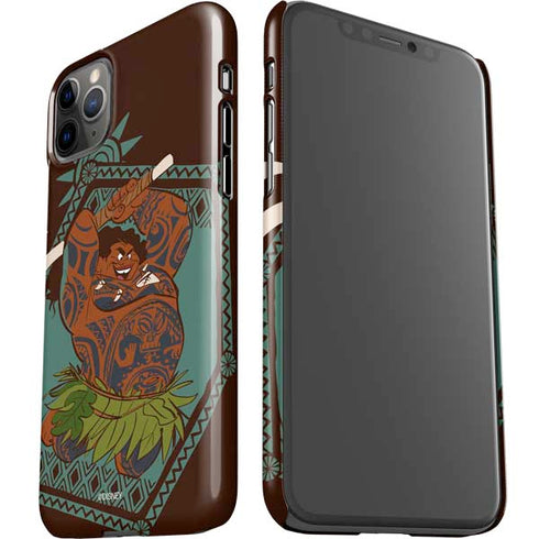 Disney Moana Maui Ready To Fight iPhone 11 Pro Max Lite Case