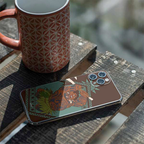 Disney Moana Maui Ready To Fight iPhone 11 Pro Skin