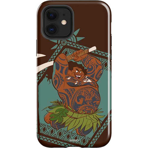 Disney Moana Maui Ready To Fight iPhone 12 Impact Case