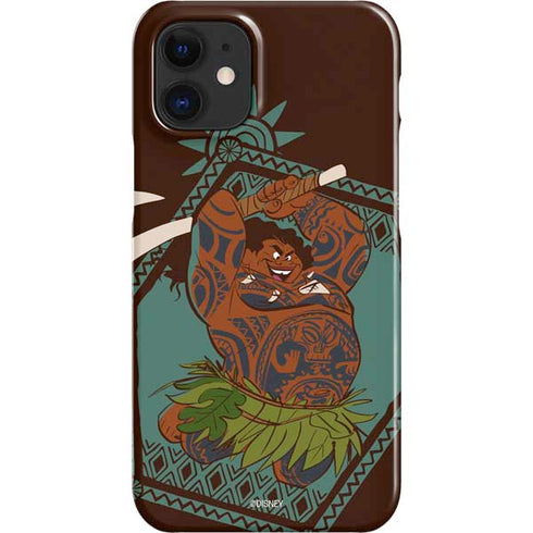 Disney Moana Maui Ready To Fight iPhone 12 Mini Lite Case