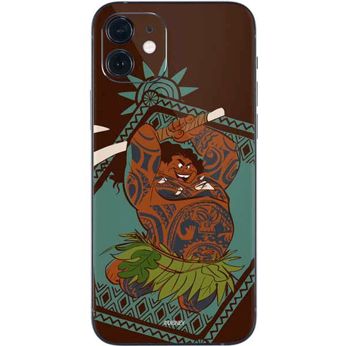 Disney Moana Maui Ready To Fight iPhone 12 Mini Skin