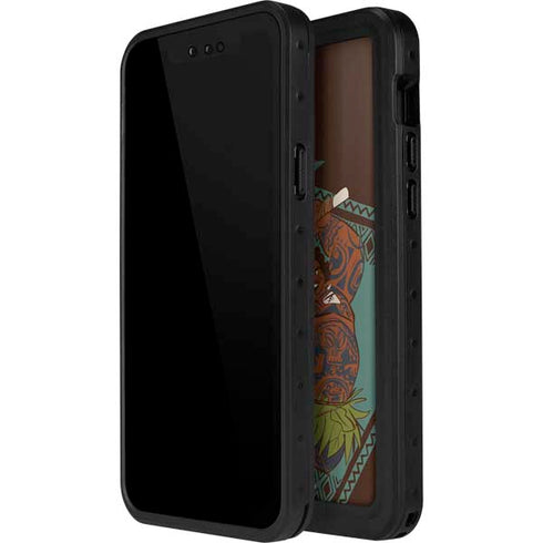 Disney Moana Maui Ready To Fight iPhone 12 Waterproof Case