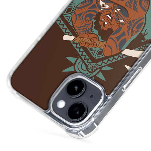 Disney Moana Maui Ready To Fight iPhone 15 Plus MagSafe Case