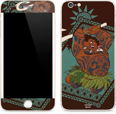 Disney Moana Maui Ready To Fight iPhone 6/6s Plus Skin