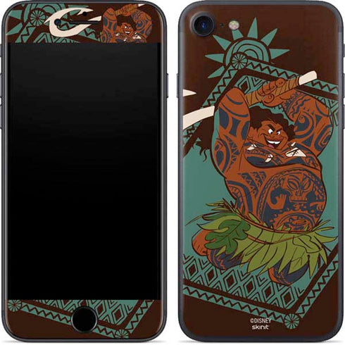 Disney Moana Maui Ready To Fight iPhone 8 Skin