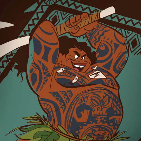 Disney Moana Maui Ready To Fight iPhone X Skin