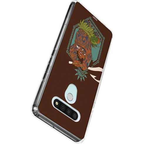 Disney Moana Maui Ready To Fight LG Stylo 6 Clear Case