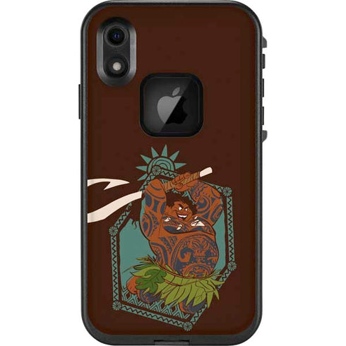 Disney Moana Maui Ready To Fight LifeProof Fre iPhone Skin