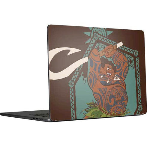 Disney Moana Maui Ready To Fight MacBook Air 15 in (2023) Skin