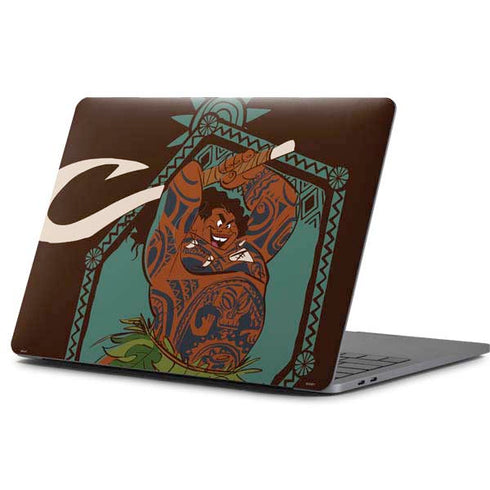 Disney Moana Maui Ready To Fight Apple MacBook Pro 13-inch Skin