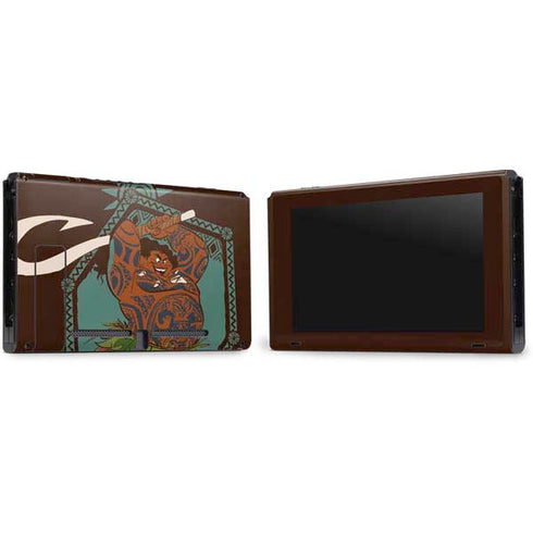 Disney Moana Maui Ready To Fight Nintendo Switch Bundle Skin
