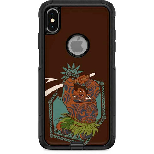 Disney Moana Maui Ready To Fight Otterbox Commuter iPhone Skin