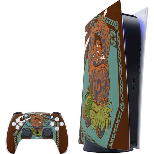 Disney Moana Maui Ready To Fight PS5 Digital Edition Bundle Skin