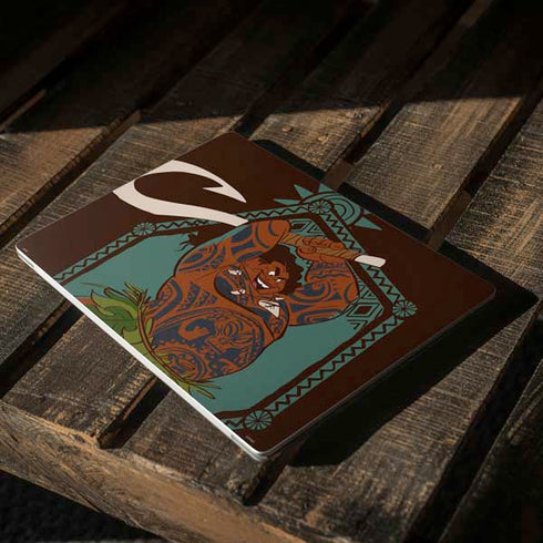 Disney Moana Maui Ready To Fight Surface Laptop 3 13.5in Skin