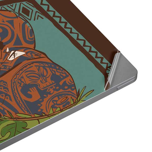 Disney Moana Maui Ready To Fight Universal Laptop 11in (8.8 x 6.2in) Skin