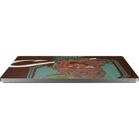Disney Moana Maui Ready To Fight Universal Laptop 12in (9.8 x 6.8in) Skin