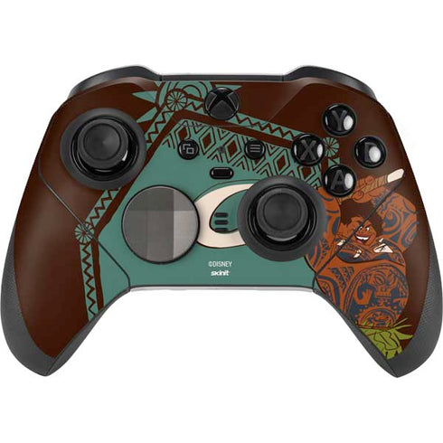 Disney Moana Maui Ready To Fight Xbox Elite Wireless Controller Series 2 Skin