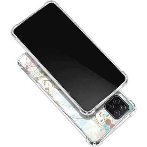 Meditation Galaxy A12 Clear Case