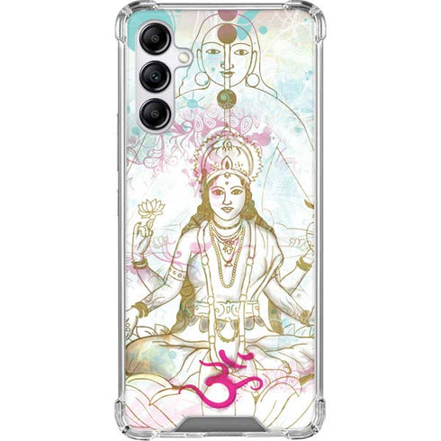 Meditation Galaxy A15 5G Clear Case