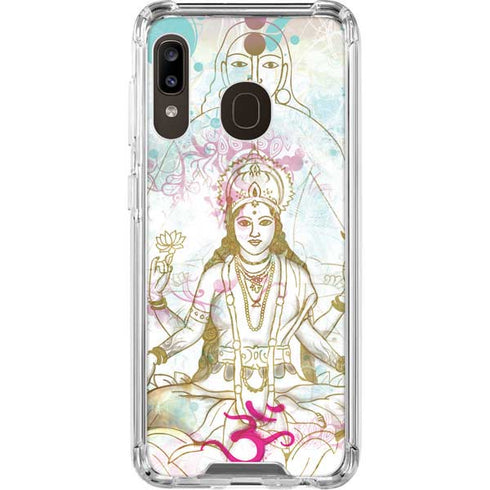 Meditation Galaxy A30 Clear Case
