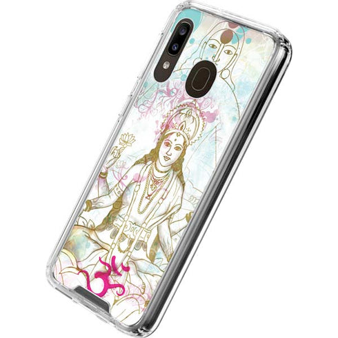 Meditation Galaxy A30 Clear Case