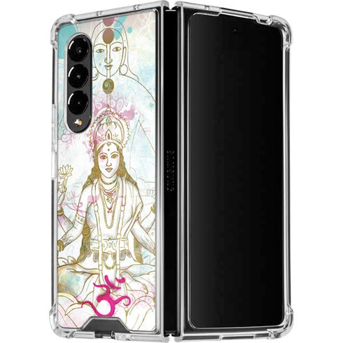 Meditation Galaxy Z Fold4 5G Clear Case