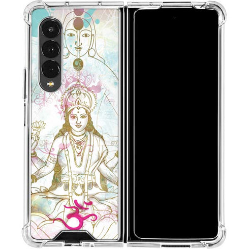 Meditation Galaxy Z Fold4 5G Clear Case