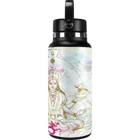 Meditation Hydro Flask 32oz Wide Mouth Skin