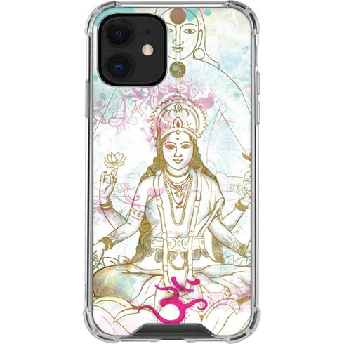 Meditation iPhone 12 Mini Clear Case