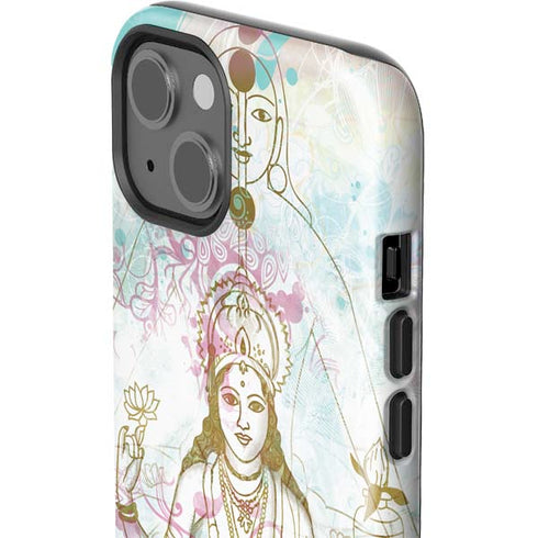 Meditation iPhone 15 Plus Impact Case