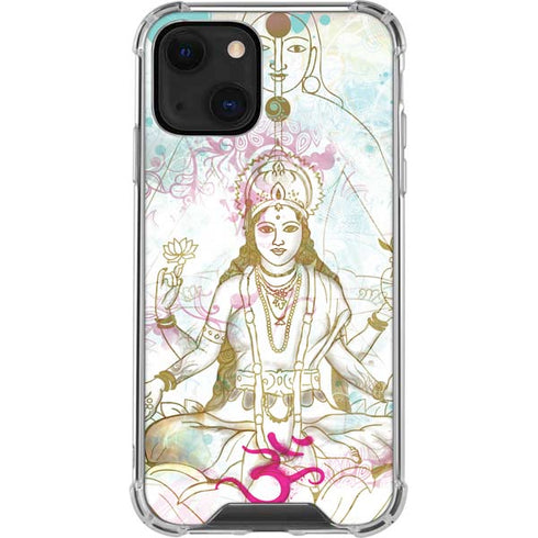 Meditation iPhone 14 Plus Clear Case