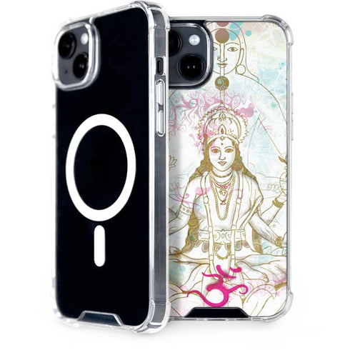 Meditation iPhone 15 Plus MagSafe Case