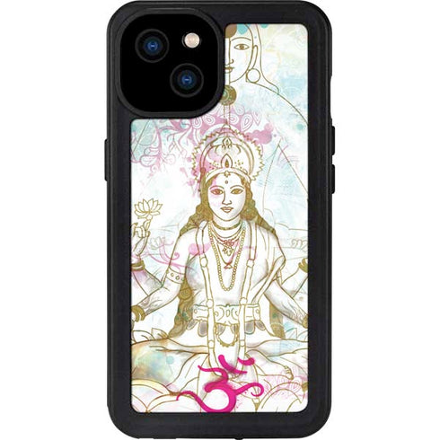 Meditation iPhone 15 Plus Waterproof Case