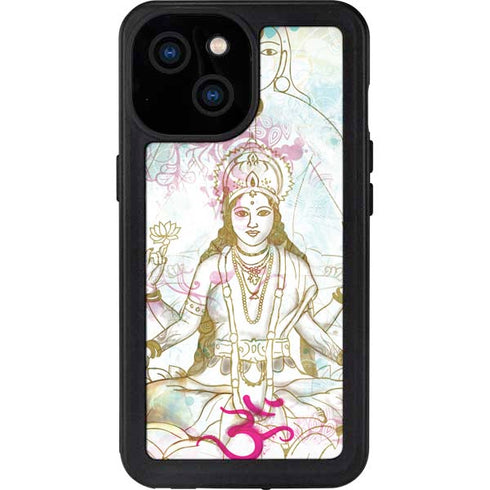 Meditation iPhone 15 Waterproof Case