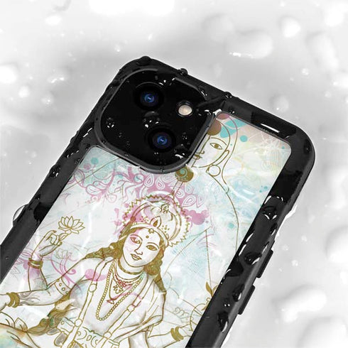 Meditation iPhone 15 Waterproof Case